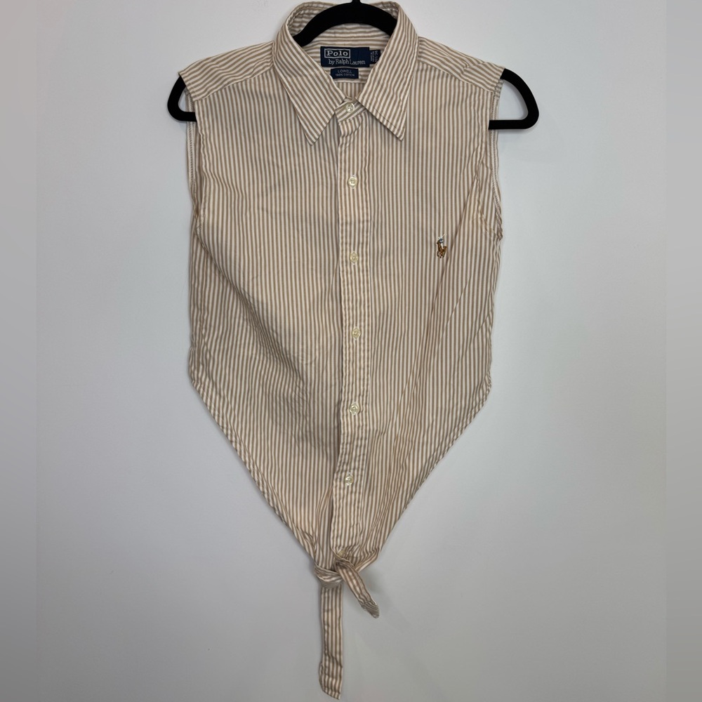 Ralph Lauren Striped Sleeveless Top